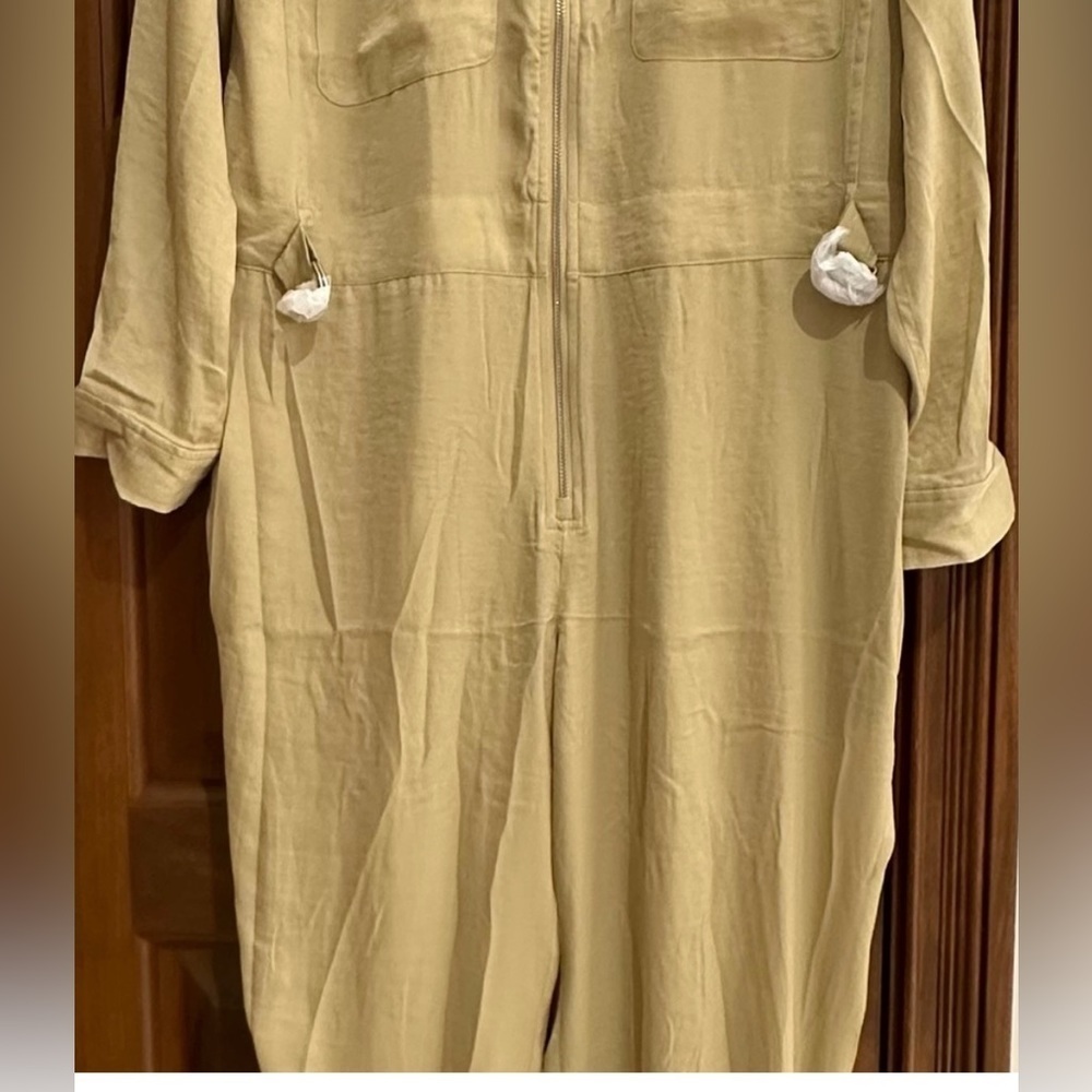 ATM Jumpsuit NWOT Sage Green-Medium - Picture 7 of 8